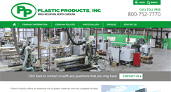 Desktop Screenshot of plastic-products.com